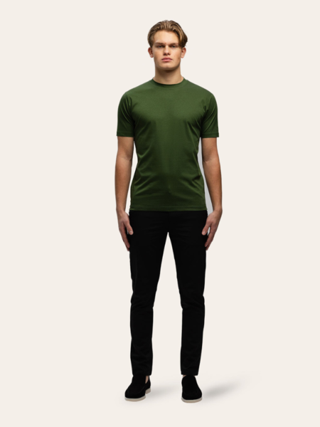 TriaD'oro Slim Fit T-Shirt - Forest Green TriaD'oro TriaD'oro Slim Fit T-Shirt - Forest Green