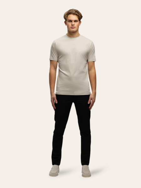 TriaD'oro Slim Fit T-Shirt - Beige TriaD'oro TriaD'oro Slim Fit T-Shirt - Beige