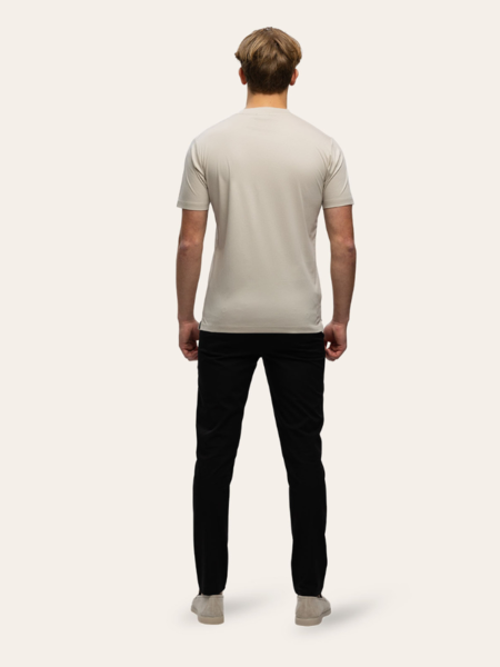 TriaD'oro Slim Fit T-Shirt - Beige TriaD'oro TriaD'oro Slim Fit T-Shirt - Beige