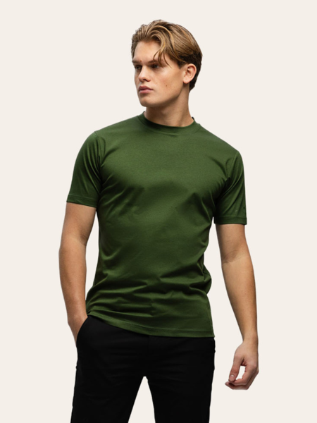 TriaD'oro TriaD'oro Slim Fit T-Shirt - Forest Green TriaD'oro Slim Fit T-Shirt - Forest Green