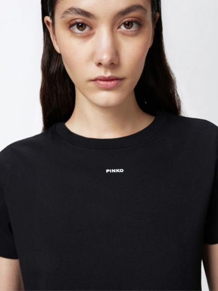 Pinko Basico T-Shirt - Nero Limousine Pinko Pinko Basico T-Shirt - Nero Limousine