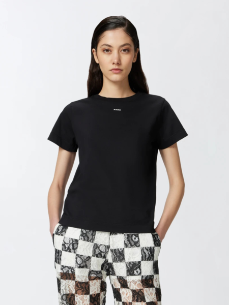 Pinko Basico T-Shirt - Nero Limousine Pinko Pinko Basico T-Shirt - Nero Limousine