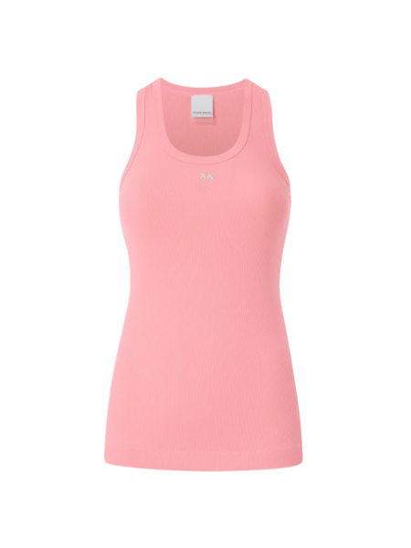 Pinko Calcolatore Tank Top - Sunny Coral Pinko Pinko Calcolatore Tank Top - Sunny Coral