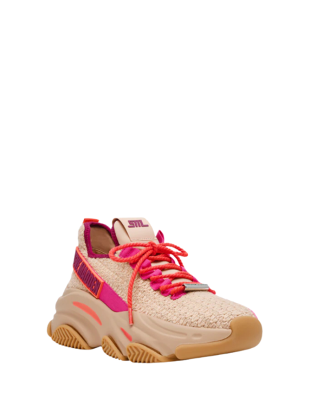 Steve Madden Project Sneaker - Blush/Coral Multi Steve Madden Steve Madden Project Sneaker - Blush/Coral Multi