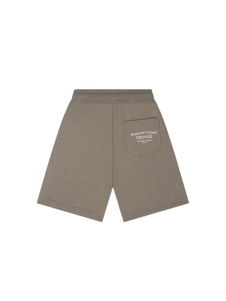 Croyez Mini Fraternité Shorts - Vintage Grey Croyez Croyez Mini Fraternité Shorts - Vintage Grey