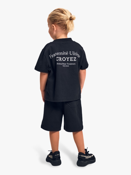 Croyez Mini Fraternité T-Shirt - Black Croyez Croyez Mini Fraternité T-Shirt - Black