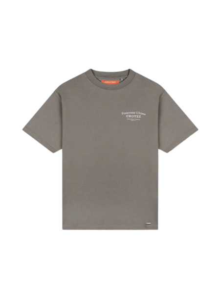 Croyez Croyez Mini Fraternité T-Shirt - Vintage Grey