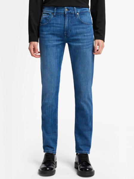 7 For All Mankind Slimmy Tapered Philly Blue - Philly Blue 7 For All Mankind 7 For All Mankind Slimmy Tapered Philly Blue - Philly Blue