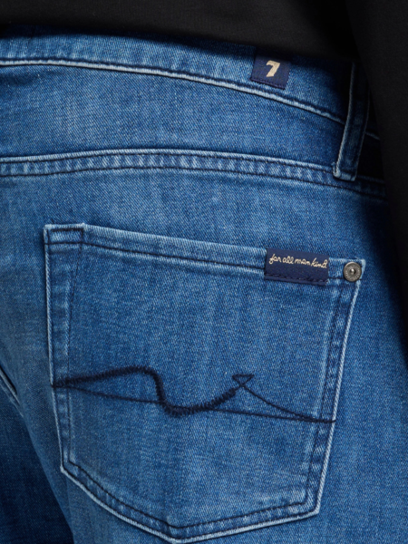 7 For All Mankind Slimmy Tapered Philly Blue - Philly Blue 7 For All Mankind 7 For All Mankind Slimmy Tapered Philly Blue - Philly Blue