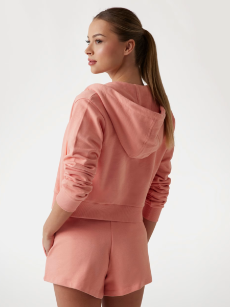 Guess Primula Rhinestones Hoodie - Dazzle Dahlia Guess Guess Primula Rhinestones Hoodie - Dazzle Dahlia