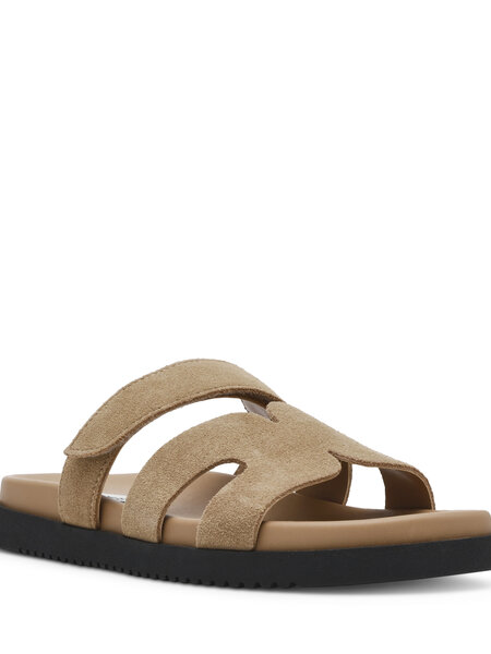 Steve Madden Missile Sandal - Taupe Suede Steve Madden Steve Madden Missile Sandal - Taupe Suede