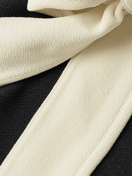 Josh V Josh V Azine Swimsuit- Black/Creme White