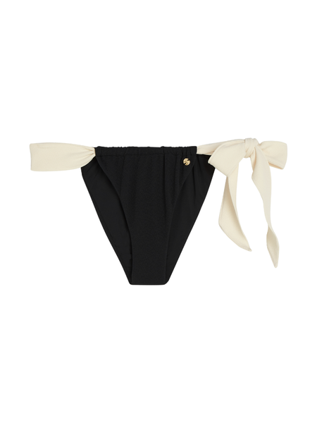 Josh V Josh V Jaeny Bikini Bottom - Black/Creme White