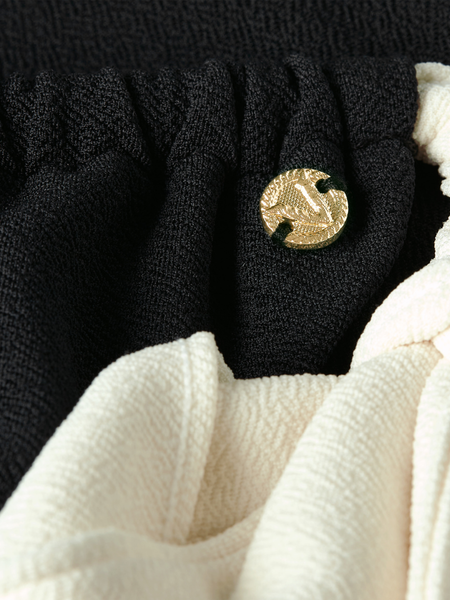 Josh V Josh V Jaeny Bikini Bottom - Black/Creme White