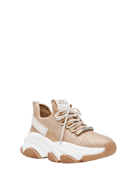 Steve Madden Girls Jproject Sneaker - Bronze Gold/Silver Steve Madden Steve Madden Girls Jproject Sneaker - Bronze Gold/Silver