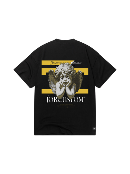 JorCustom JorCustom Angel 2.0 Loose Fit T-Shirt - Black JorCustom Angel 2.0 Loose Fit T-Shirt - Black