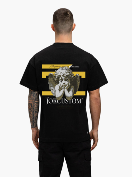 JorCustom Angel 2.0 Loose Fit T-Shirt - Black JorCustom JorCustom Angel 2.0 Loose Fit T-Shirt - Black