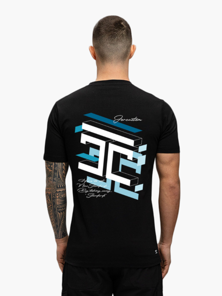 JorCustom Assembly Slim Fit T-Shirt - Black JorCustom JorCustom Assembly Slim Fit T-Shirt - Black