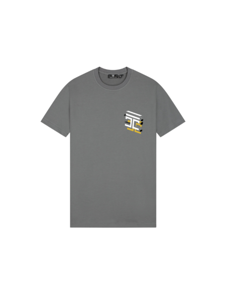 JorCustom Assembly Slim Fit T-Shirt - Antracite JorCustom JorCustom Assembly Slim Fit T-Shirt - Antracite