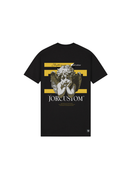 JorCustom Angel 2.0 Slim Fit T-Shirt - Black JorCustom JorCustom Angel 2.0 Slim Fit T-Shirt - Black