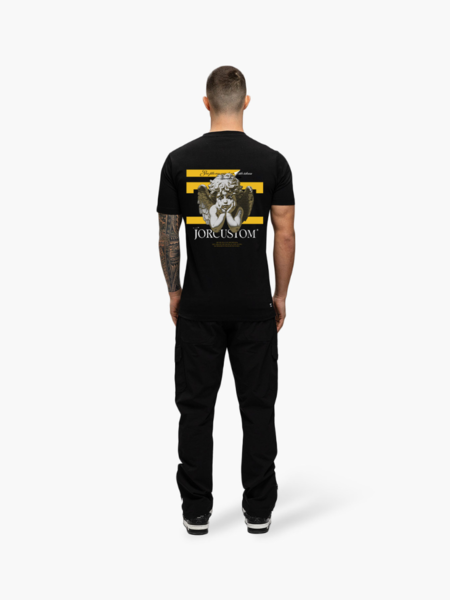JorCustom Angel 2.0 Slim Fit T-Shirt - Black JorCustom JorCustom Angel 2.0 Slim Fit T-Shirt - Black