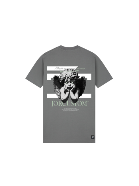 JorCustom Angel 2.0 Slim Fit T-Shirt - Antracite JorCustom JorCustom Angel 2.0 Slim Fit T-Shirt - Antracite