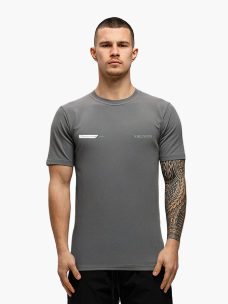 JorCustom Angel 2.0 Slim Fit T-Shirt - Antracite JorCustom JorCustom Angel 2.0 Slim Fit T-Shirt - Antracite