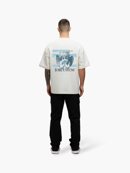 JorCustom Angel 2.0 Oversized T-Shirt - White JorCustom JorCustom Angel 2.0 Oversized T-Shirt - White