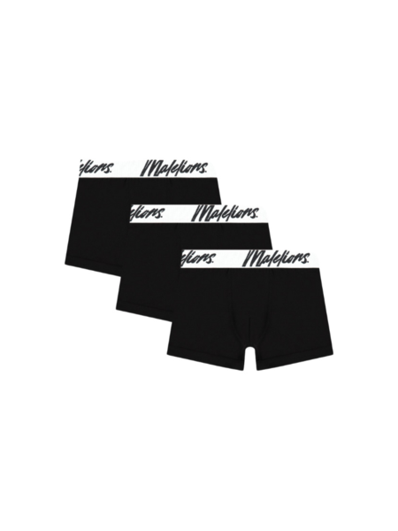 Malelions Kids Boxer 3-Pack - Black