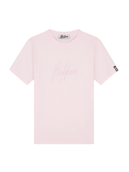 Malelions Malelions Women Essentials T-Shirt - Light Pink Malelions Women Essentials T-Shirt - Light Pink
