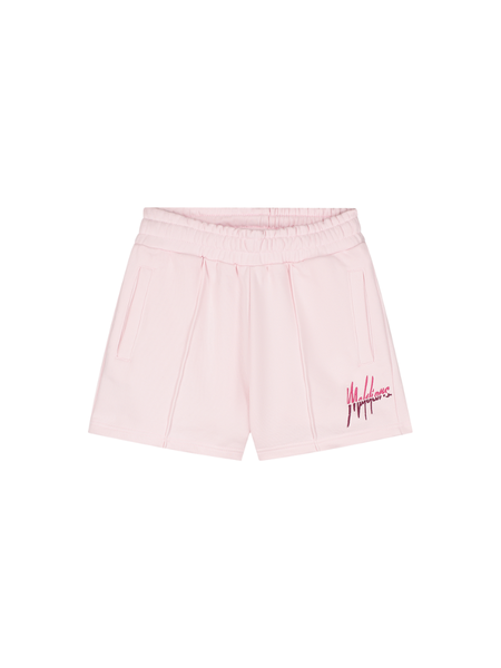 Malelions Malelions Women Kiki Shorts - Light Pink/Aubergine Malelions Women Kiki Shorts - Light Pink/Aubergine