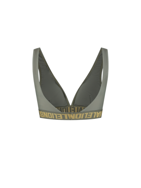 Malelions Women Venetian Bikini Top - Army Green Malelions Malelions Women Venetian Bikini Top - Army Green