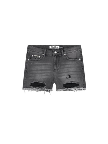 Malelions Malelions Women Denim Shorts - Dark Grey Malelions Women Denim Shorts - Dark Grey
