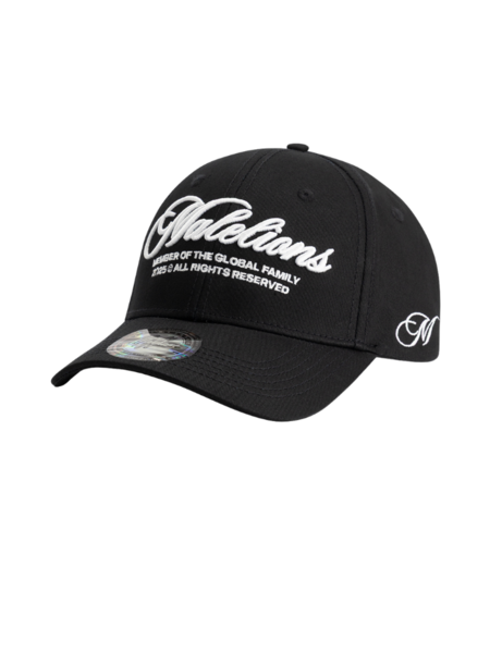 Malelions Members Cap - Black/White Malelions Malelions Members Cap - Black/White