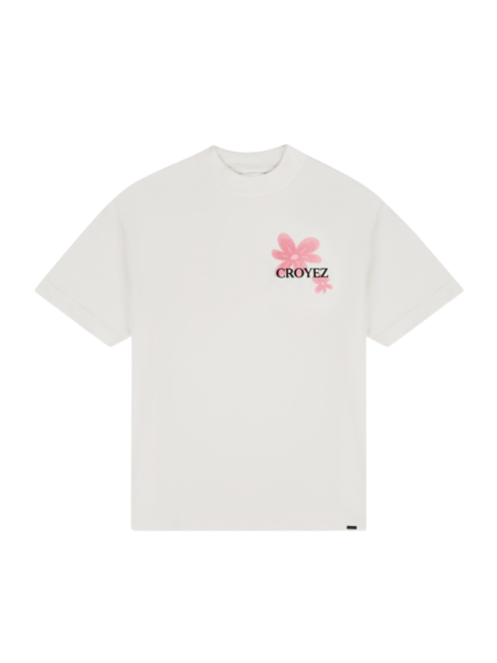 Croyez Botanique T-Shirt - Off-White/Pink Croyez Croyez Botanique T-Shirt - Off-White/Pink