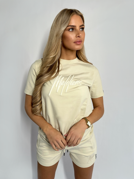 Malelions Women Essentials T-Shirt - Humus Malelions Malelions Women Essentials T-Shirt - Humus