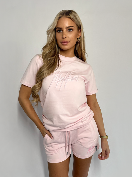 Malelions Women Essentials T-Shirt - Light Pink Malelions Malelions Women Essentials T-Shirt - Light Pink