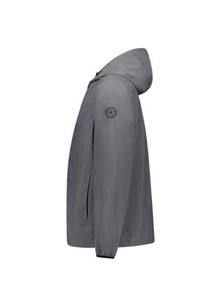 Airforce Lightweight Hooded Jacket - Pewter Airforce Airforce Lightweight Hooded Jacket - Pewter