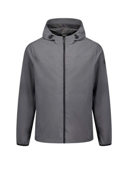 Airforce Lightweight Hooded Jacket - Pewter Airforce Airforce Lightweight Hooded Jacket - Pewter