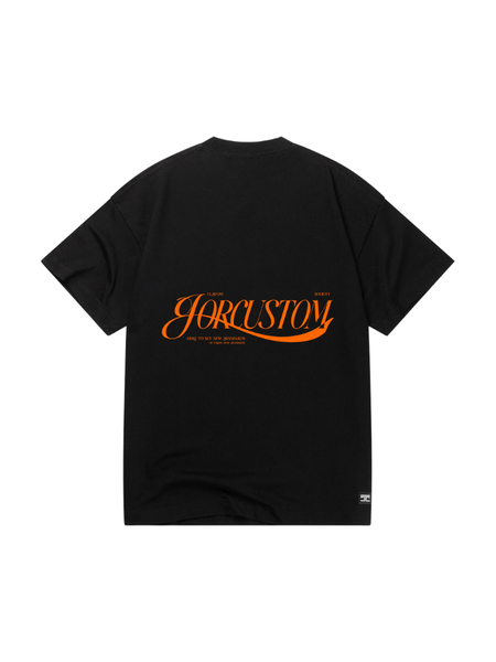 JorCustom JorCustom KD25 Script Loose Fit Tee - Black JorCustom KD25 Script Loose Fit Tee - Black