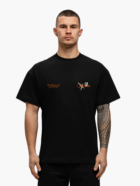 JorCustom KD25 Angel Loose Fit Tee - Black JorCustom JorCustom KD25 Angel Loose Fit Tee - Black