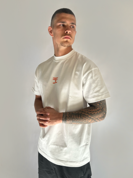 JorCustom KD25 Artist Loose Fit Tee - White JorCustom JorCustom KD25 Artist Loose Fit Tee - White