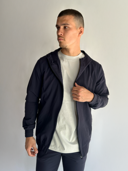 TriaD'oro Tracksuit Hood Jacket - Navy TriaD'oro TriaD'oro Tracksuit Hood Jacket - Navy