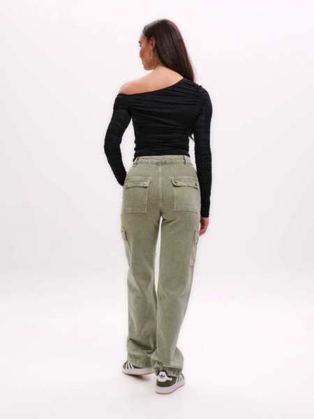 Malelions Women Drape Bodysuit - Black Malelions Malelions Women Drape Bodysuit - Black