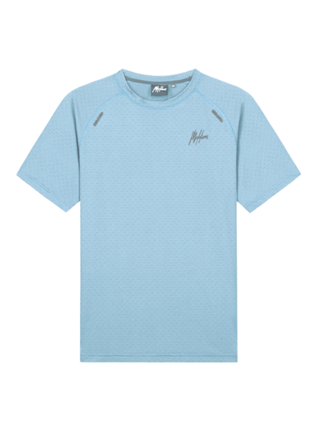 Malelions Malelions Sport Padel Vortex T-Shirt - Light Blue Malelions Sport Padel Vortex T-Shirt - Light Blue