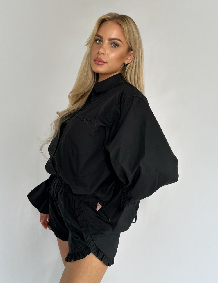 Reinders Zwarte Trui Reinders Blouse Oversized True Black Eddy's