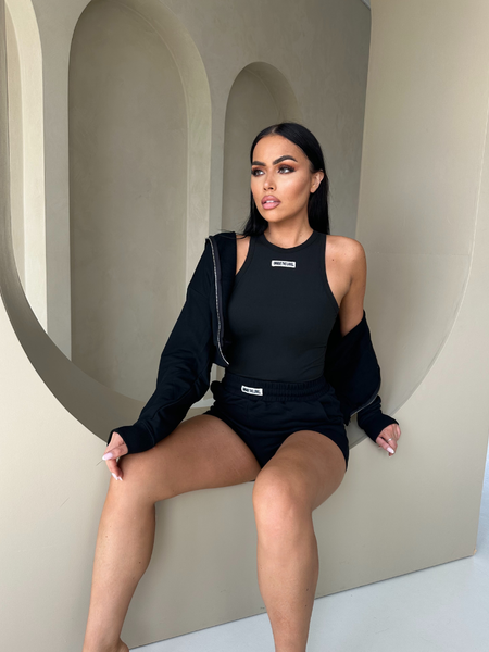 Unique The Label Molly Short - Deep Black Unique The Label Unique The Label Molly Short - Deep Black