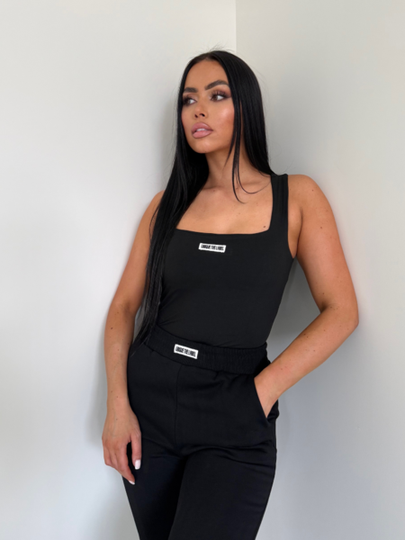 Unique The Label Unique The Label Nena Tank Top - Black/White Unique The Label Nena Tank Top - Black/White