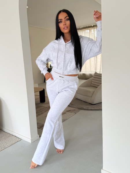 Unique The Label Molly Pants - Light Grey Marl Unique The Label Unique The Label Molly Pants - Light Grey Marl