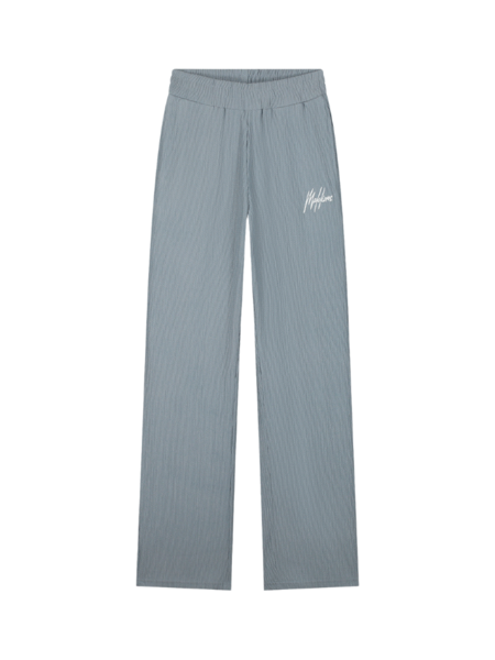 Malelions Malelions Women Seersucker Loose Fit Pants - Dark Grey Malelions Women Seersucker Loose Fit Pants - Dark Grey